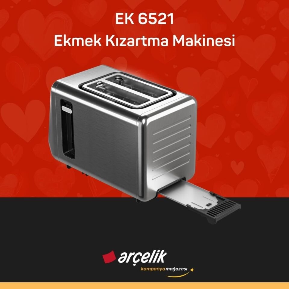 ARÇELİK EK 6521 Ekmek Kızartma Makinesi