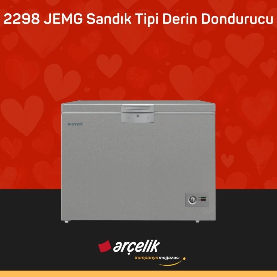 ARÇELİK 2298 JEMG Sandık Tipi Derin Dondurucu