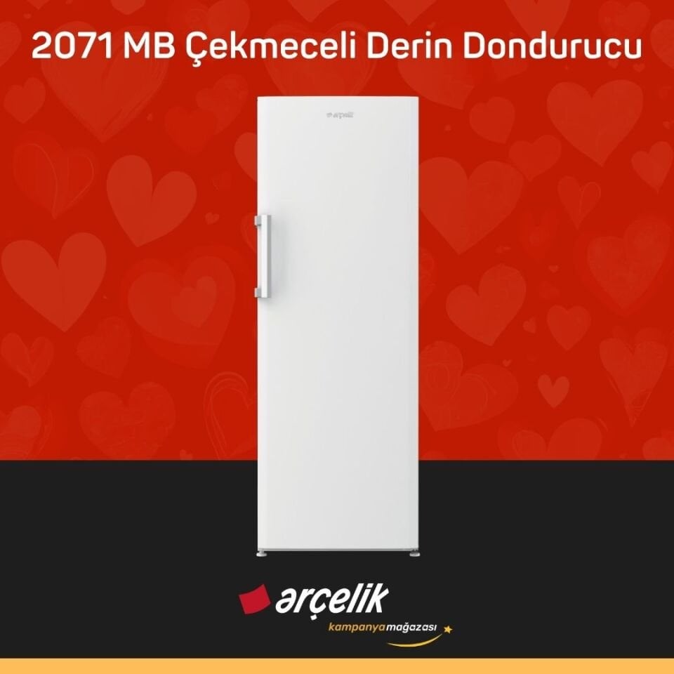 ARÇELİK 2071 MB 7 Bölmeli Derin Dondurucu