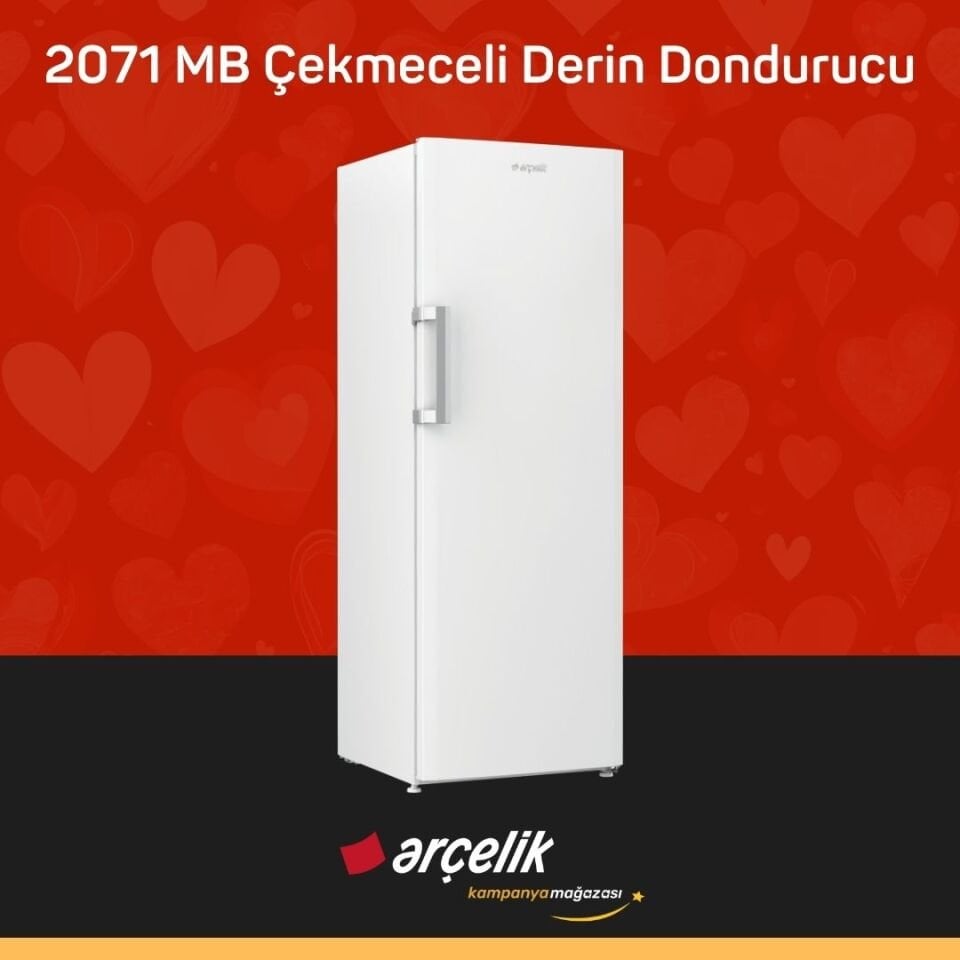 ARÇELİK 2071 MB 7 Bölmeli Derin Dondurucu