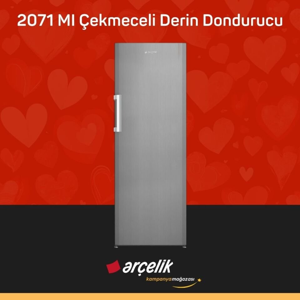 ARÇELİK 2071 MI 7 Bölmeli Derin Dondurucu