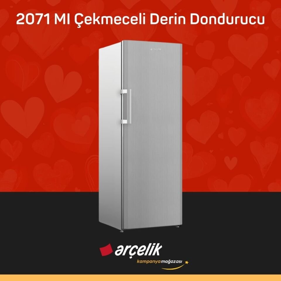 ARÇELİK 2071 MI 7 Bölmeli Derin Dondurucu