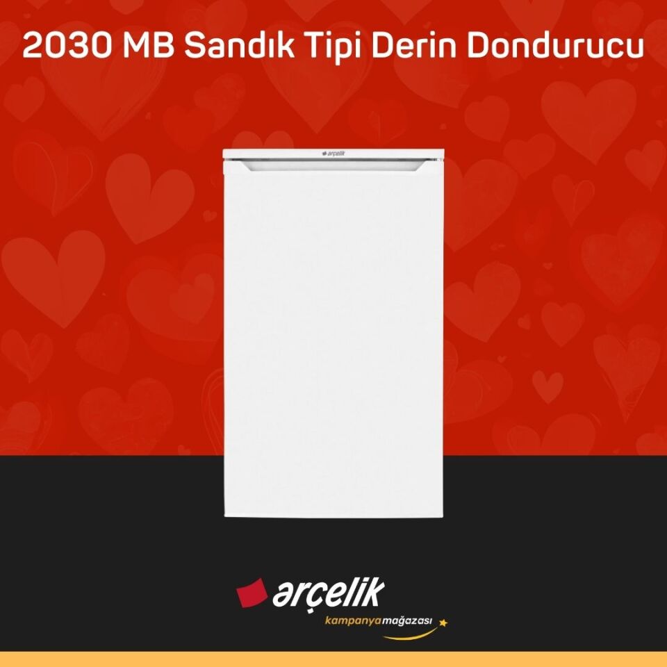 ARÇELİK 2030 MB 3 Bölmeli Derin Dondurucu