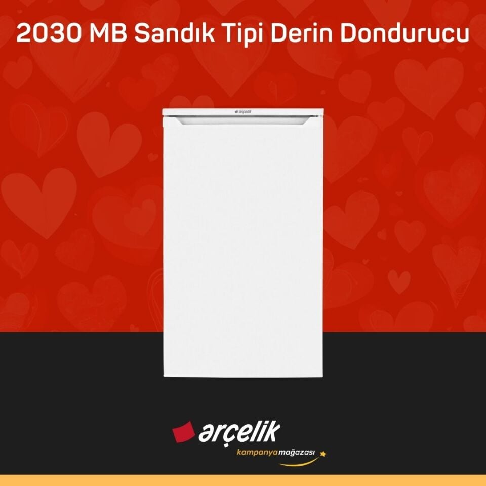 ARÇELİK 2030 MB 3 Bölmeli Derin Dondurucu
