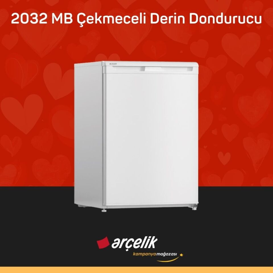 ARÇELİK 2032 MB 3 Bölmeli Derin Dondurucu