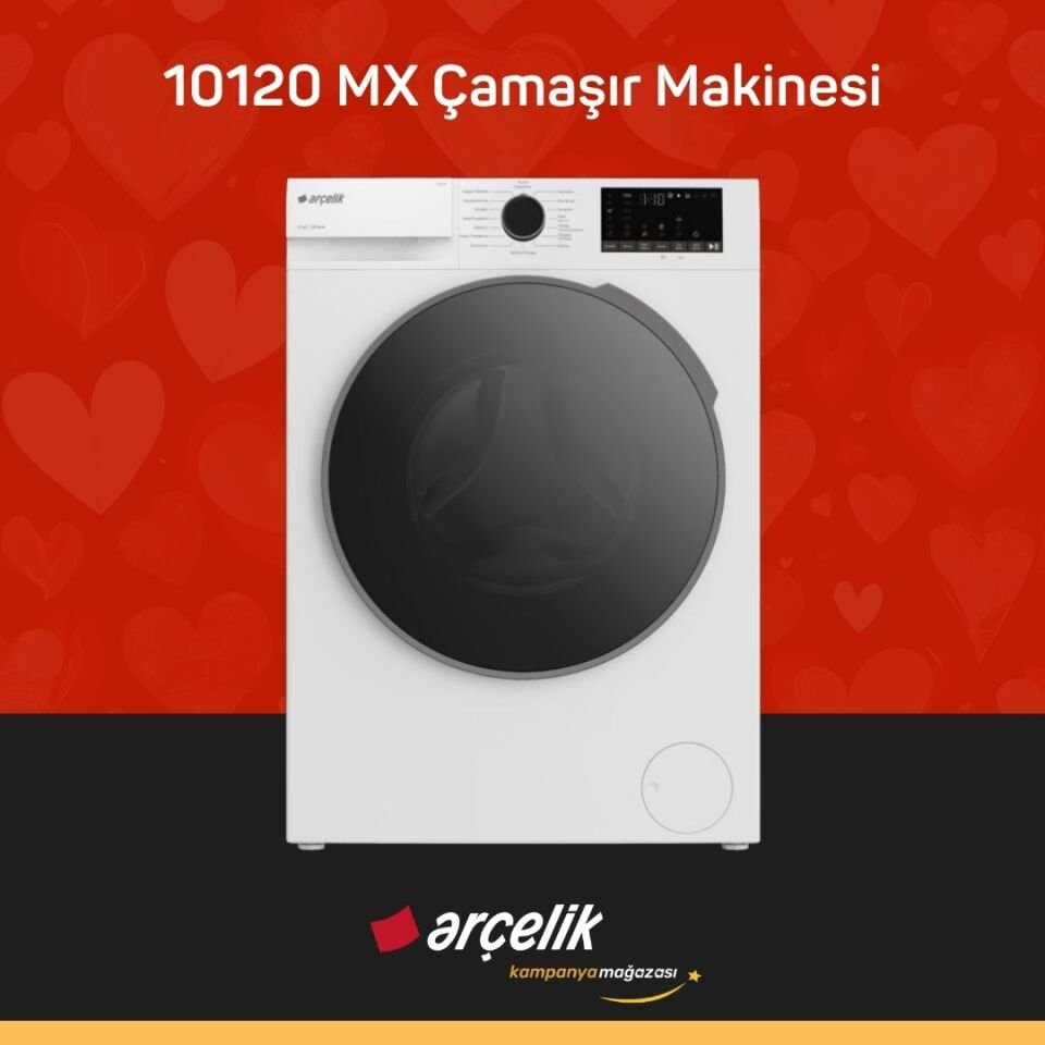 ARÇELİK 10120 MX 10 Kg Çamaşır Makinesi