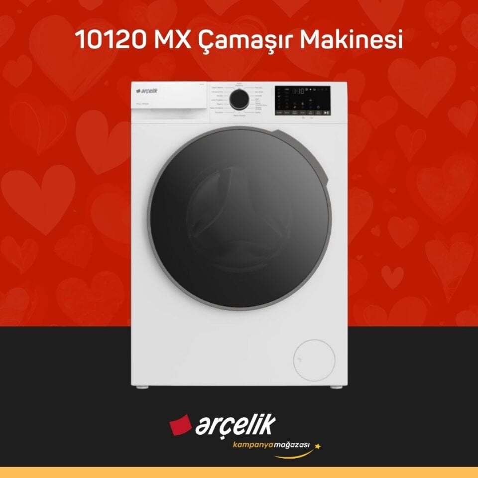ARÇELİK 10120 MX 10 Kg Çamaşır Makinesi
