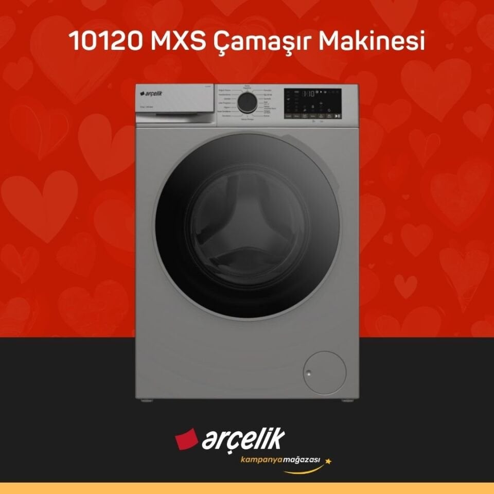 ARÇELİK 10120 MXS 10 Kg Çamaşır Makinesi