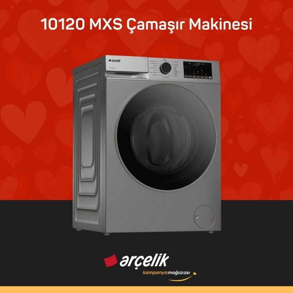 ARÇELİK 10120 MXS 10 Kg Çamaşır Makinesi