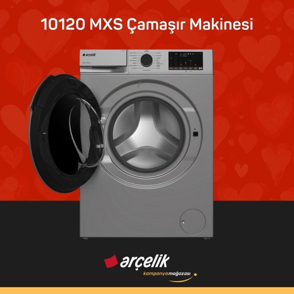 ARÇELİK 10120 MXS 10 Kg Çamaşır Makinesi