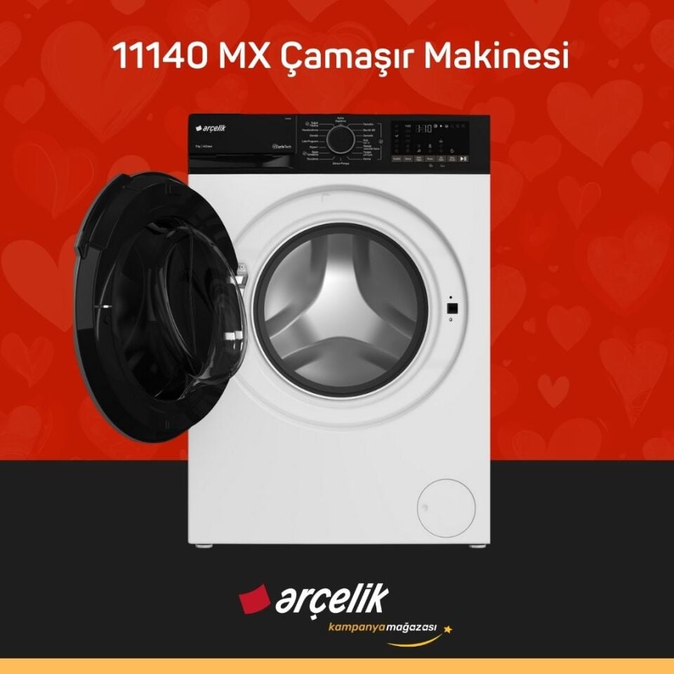 ARÇELİK 11140 MX 11 Kg Çamaşır Makinesi