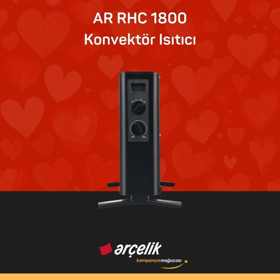 ARÇELİK AR RHC 1800 Konvektör Isıtıcı