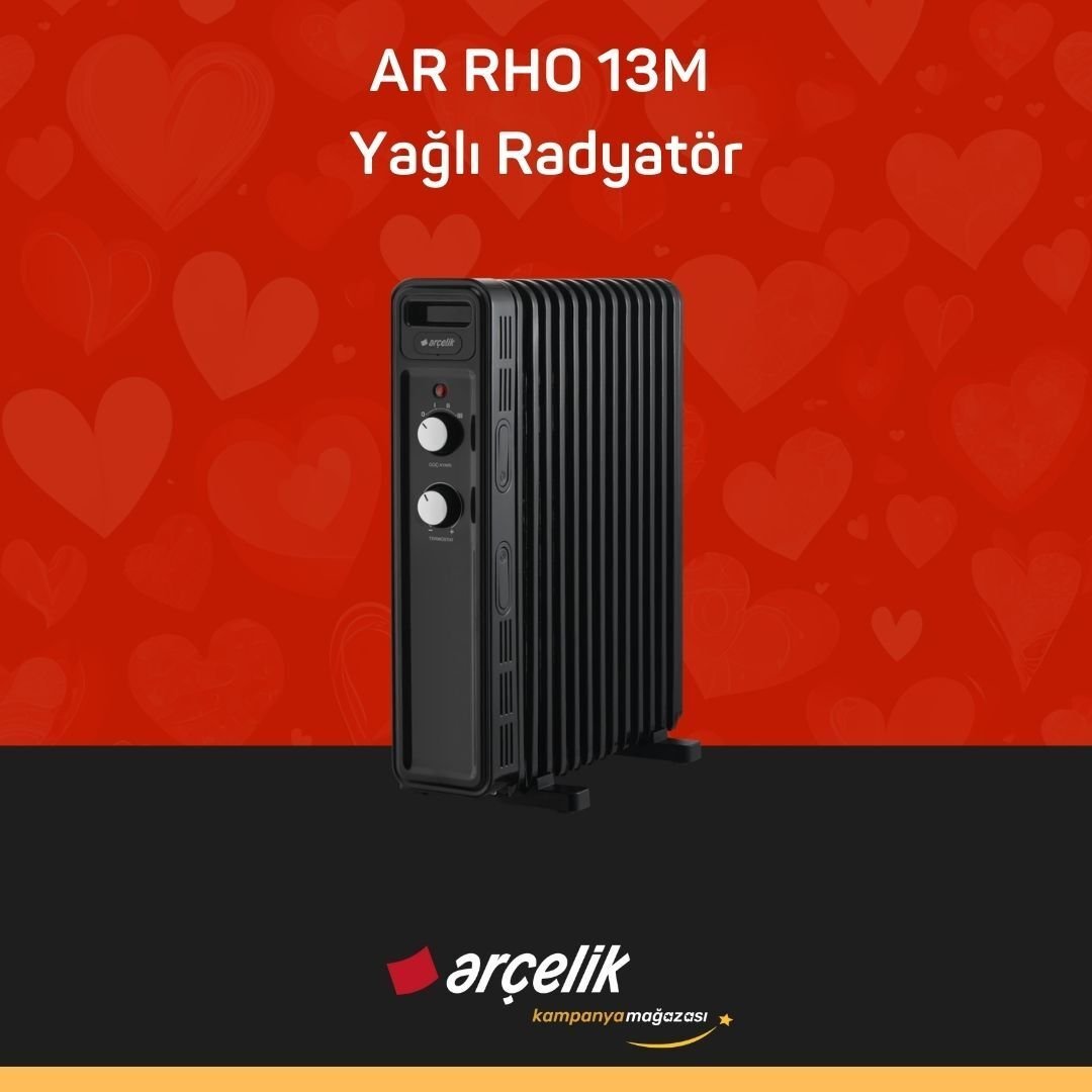 ARÇELİK AR RHO 13M Yağlı Radyatör