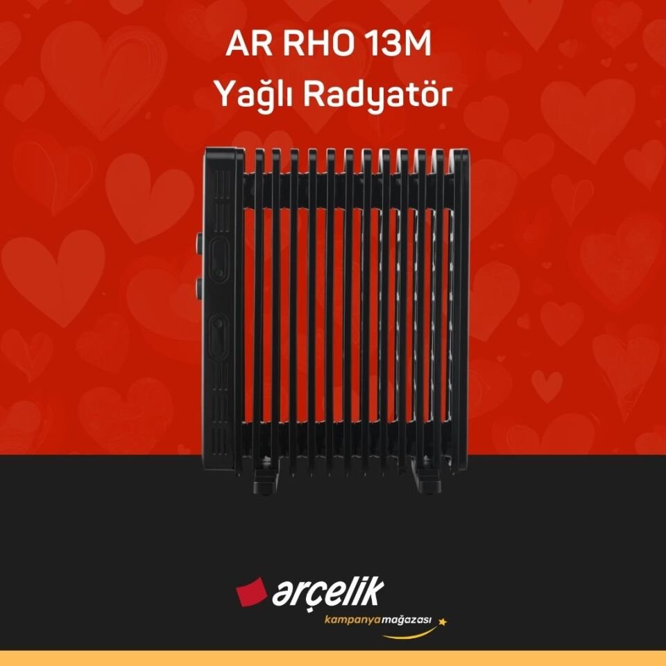 ARÇELİK AR RHO 13M Yağlı Radyatör