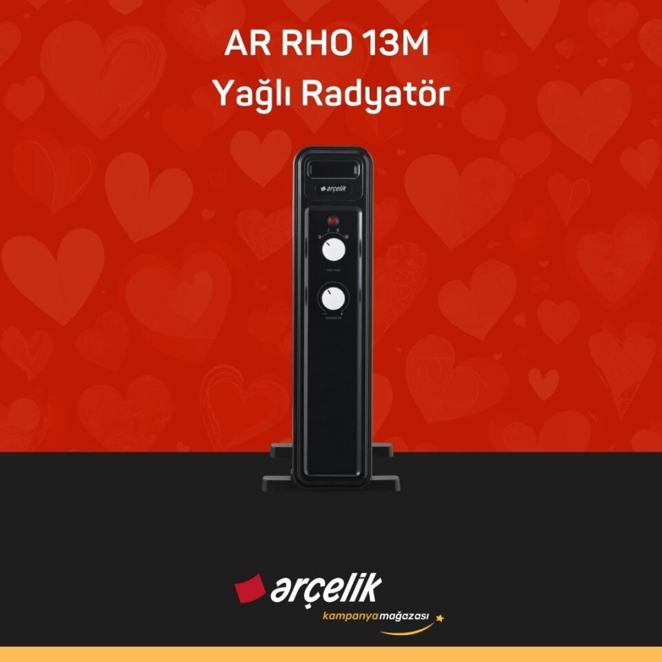 ARÇELİK AR RHO 13M Yağlı Radyatör