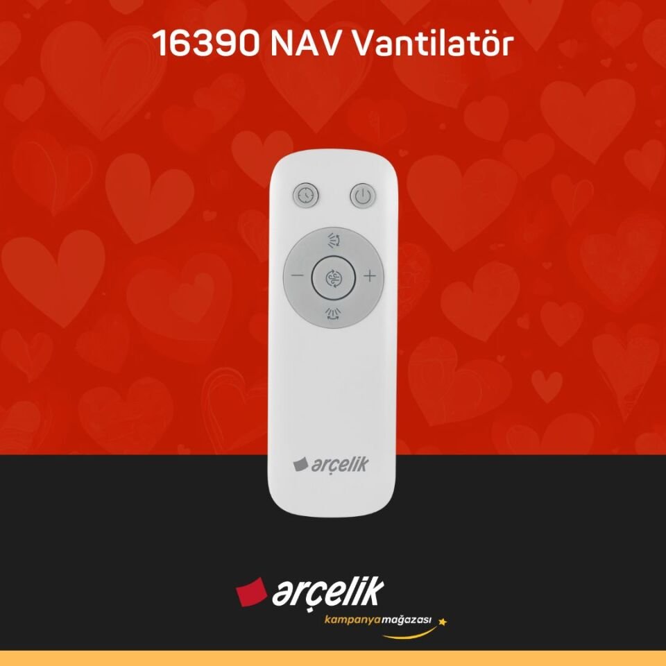ARÇELİK 16390 NAV Ayaklı Vantilatör