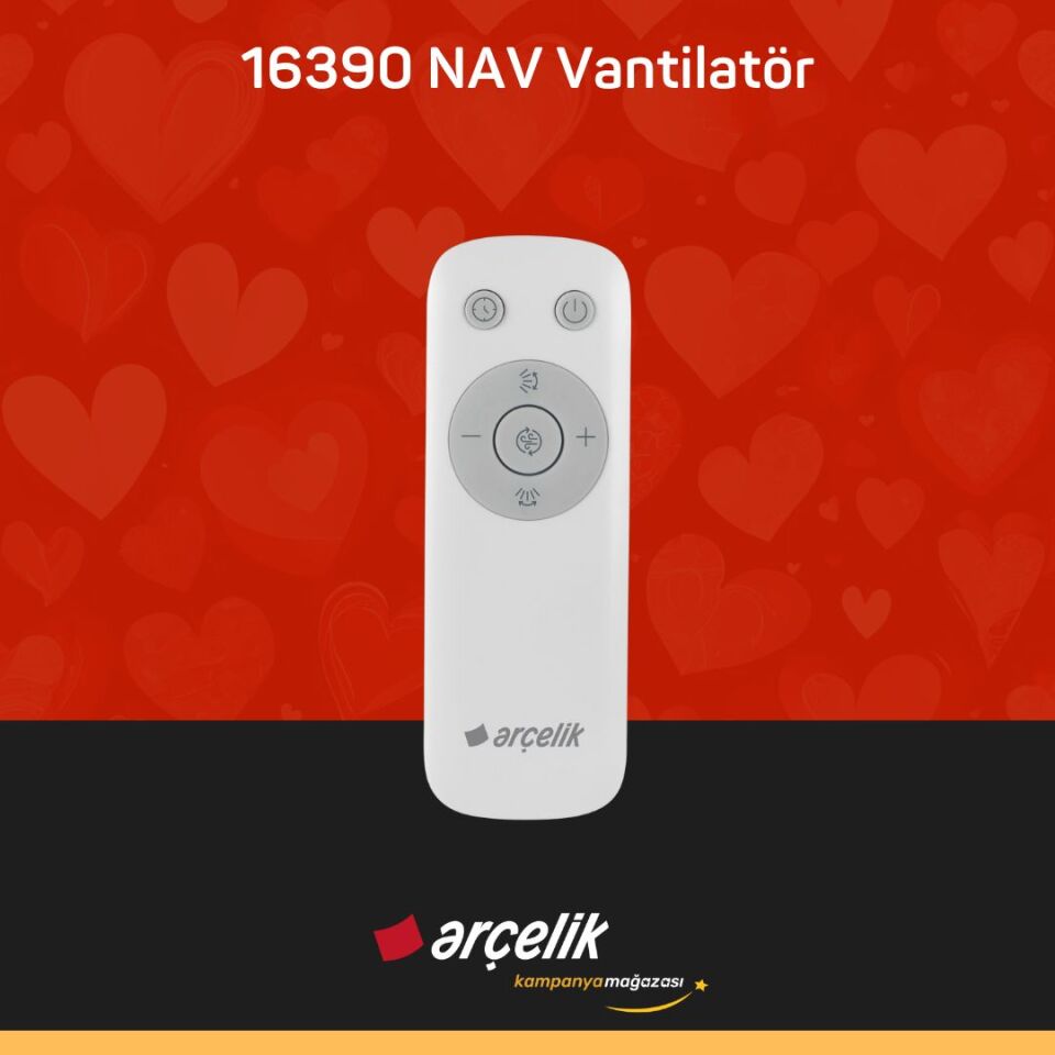 ARÇELİK 16390 NAV Ayaklı Vantilatör