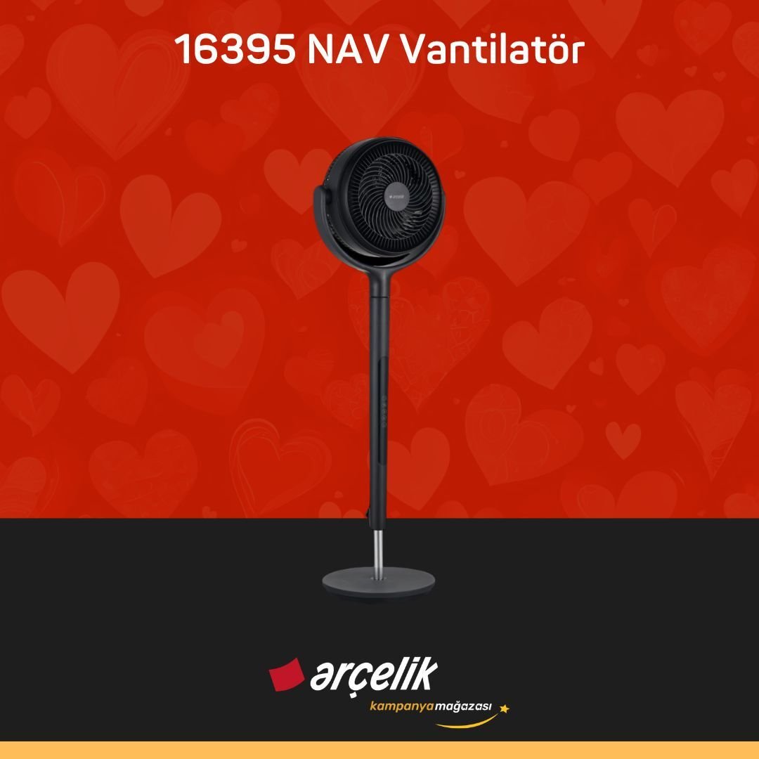 ARÇELİK 16395 NAV Ayaklı Vantilatör