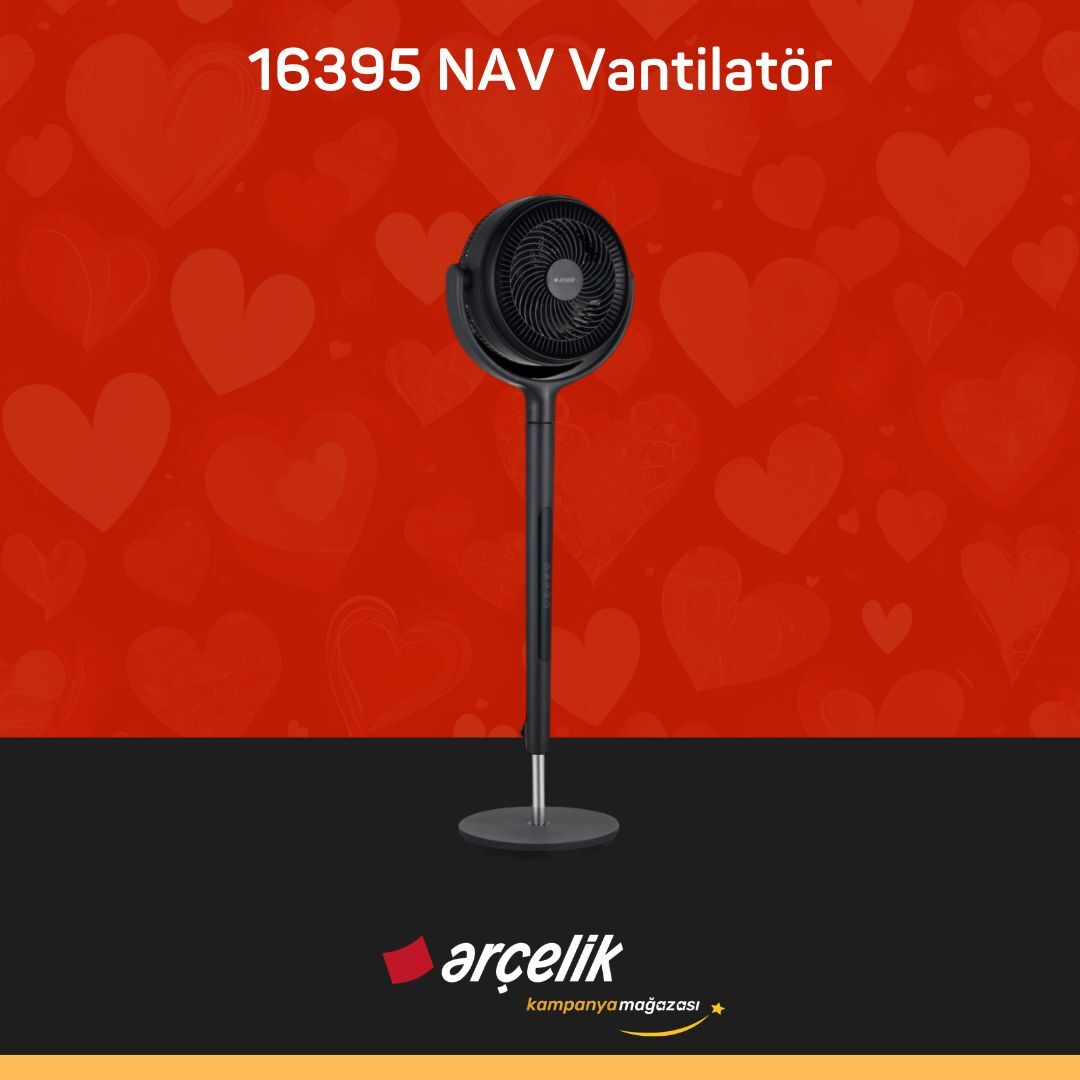 ARÇELİK 16395 NAV Ayaklı Vantilatör