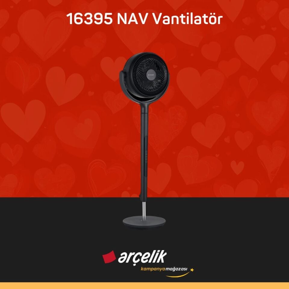 ARÇELİK 16395 NAV Ayaklı Vantilatör