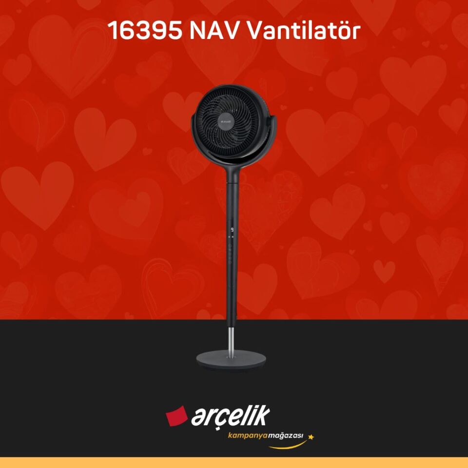 ARÇELİK 16395 NAV Ayaklı Vantilatör