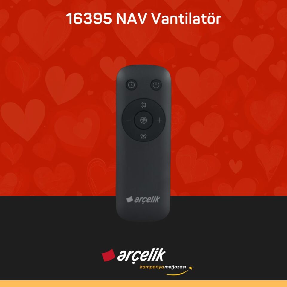 ARÇELİK 16395 NAV Ayaklı Vantilatör