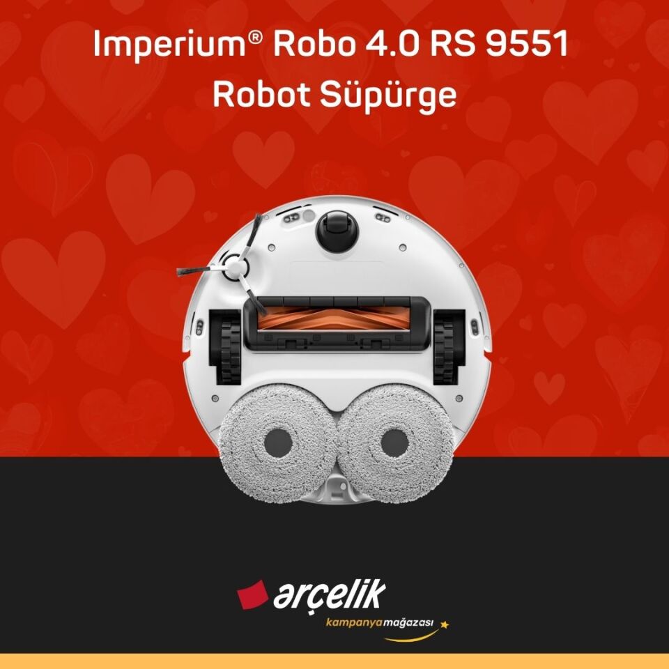 ARÇELİK Imperium® Robo 4.0 RS 9551 Robot Süpürge