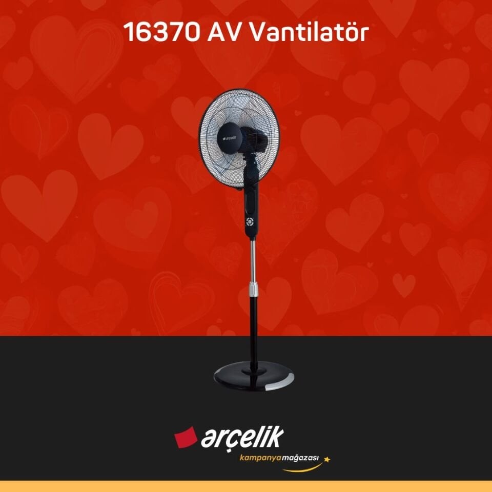 ARÇELİK 16370 AV Ayaklı Vantilatör