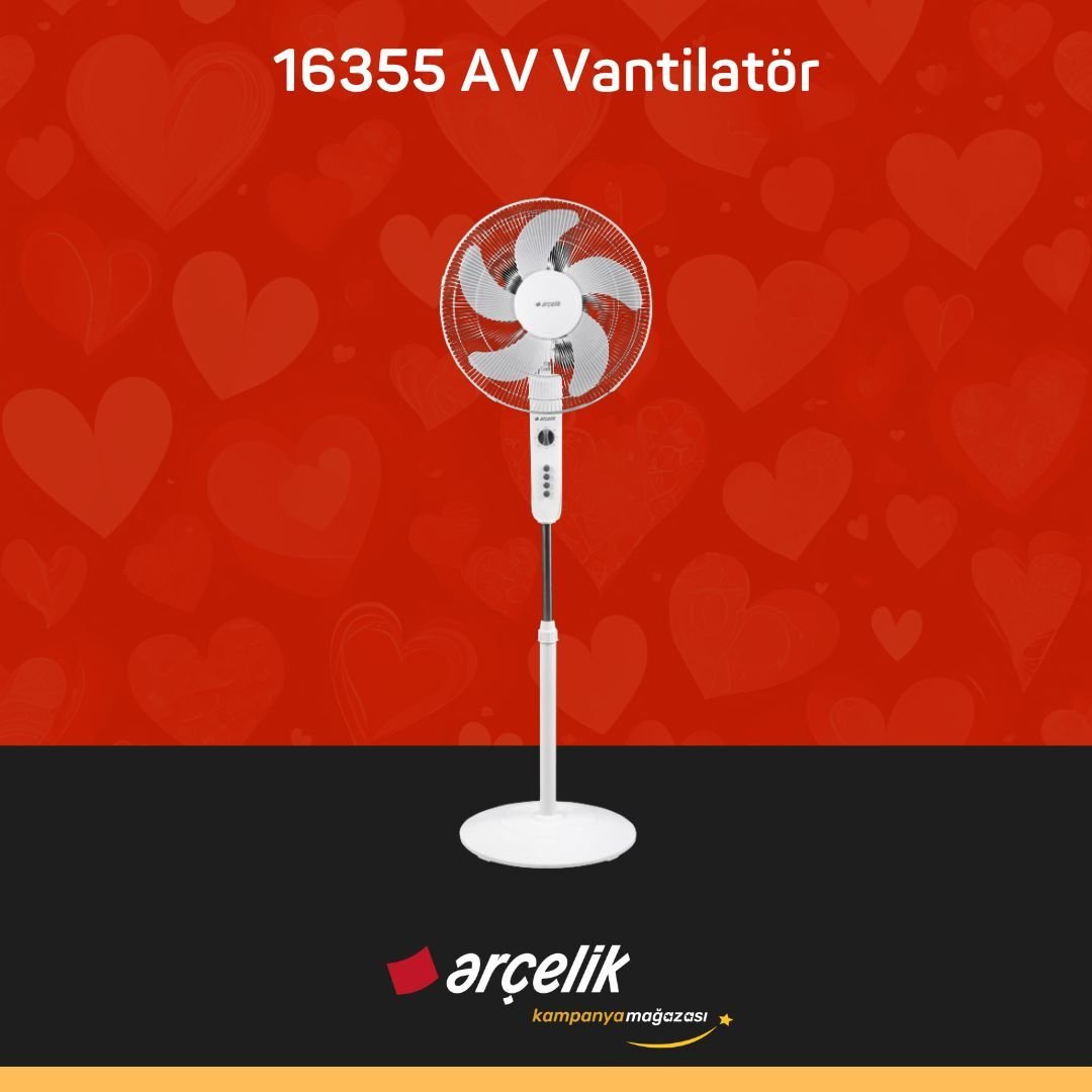 ARÇELİK 16355 AV Ayaklı Vantilatör