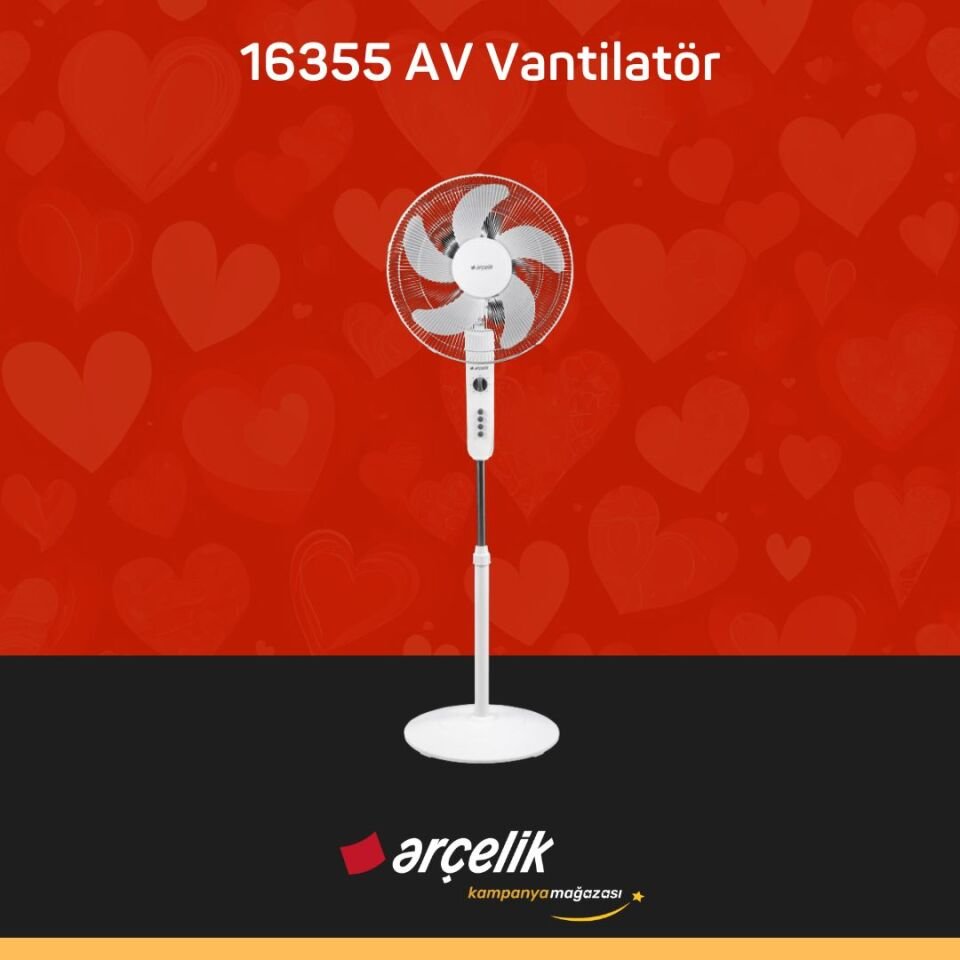 ARÇELİK 16355 AV Ayaklı Vantilatör