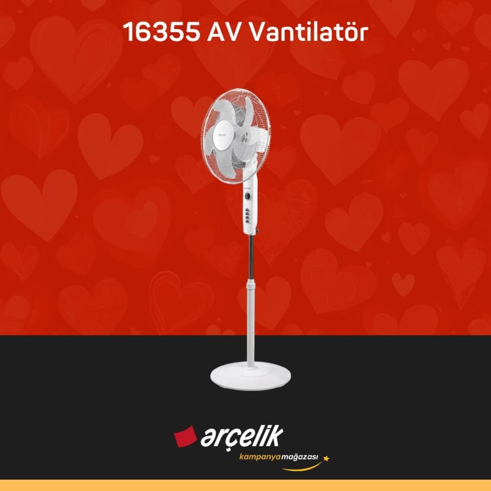ARÇELİK 16355 AV Ayaklı Vantilatör