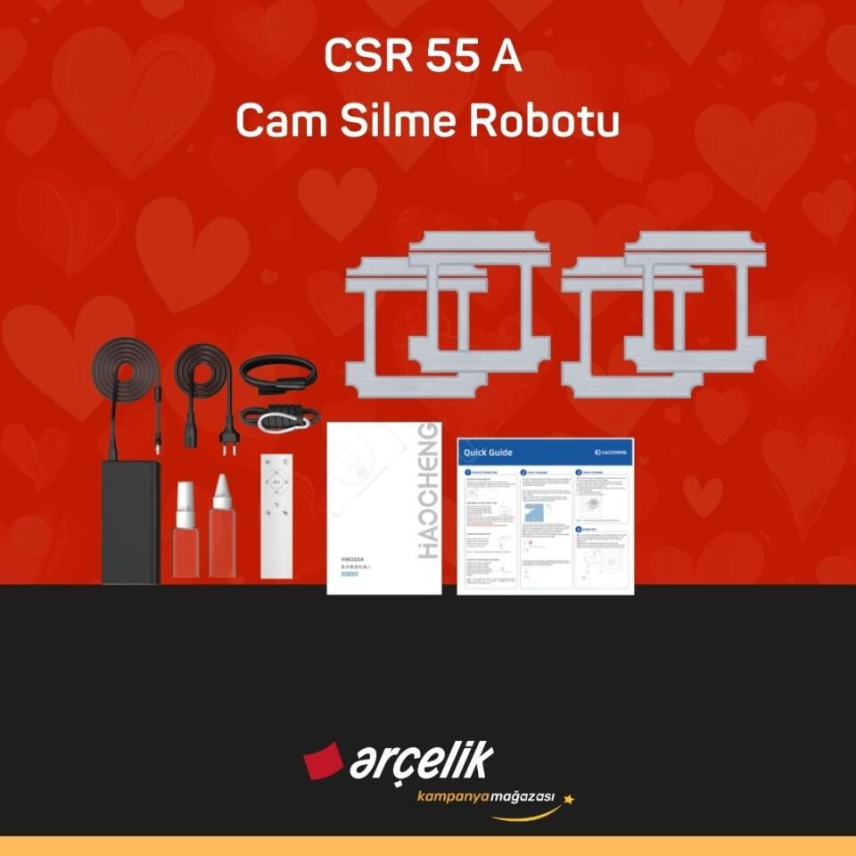 ARÇELİK CSR 55 A Cam Silme Robotu
