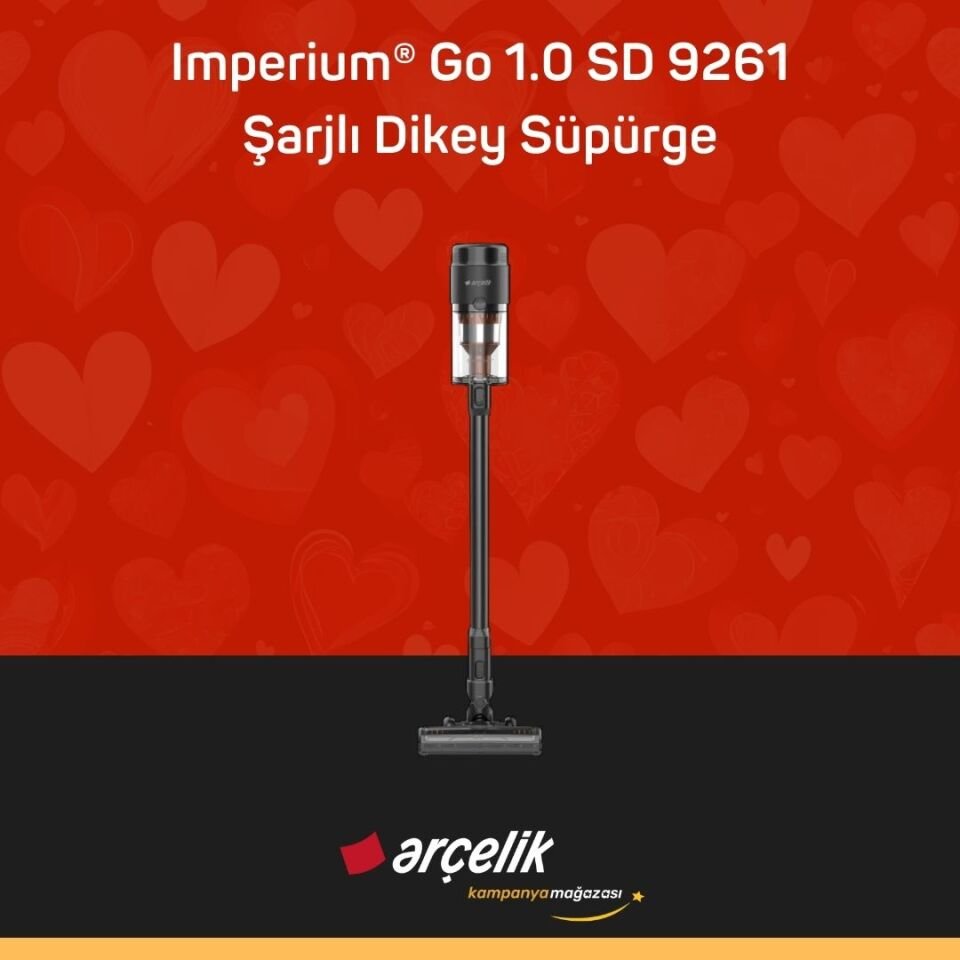 ARÇELİK Imperium® Go 1.0 SD 9261 Şarjlı Dikey Süpürge