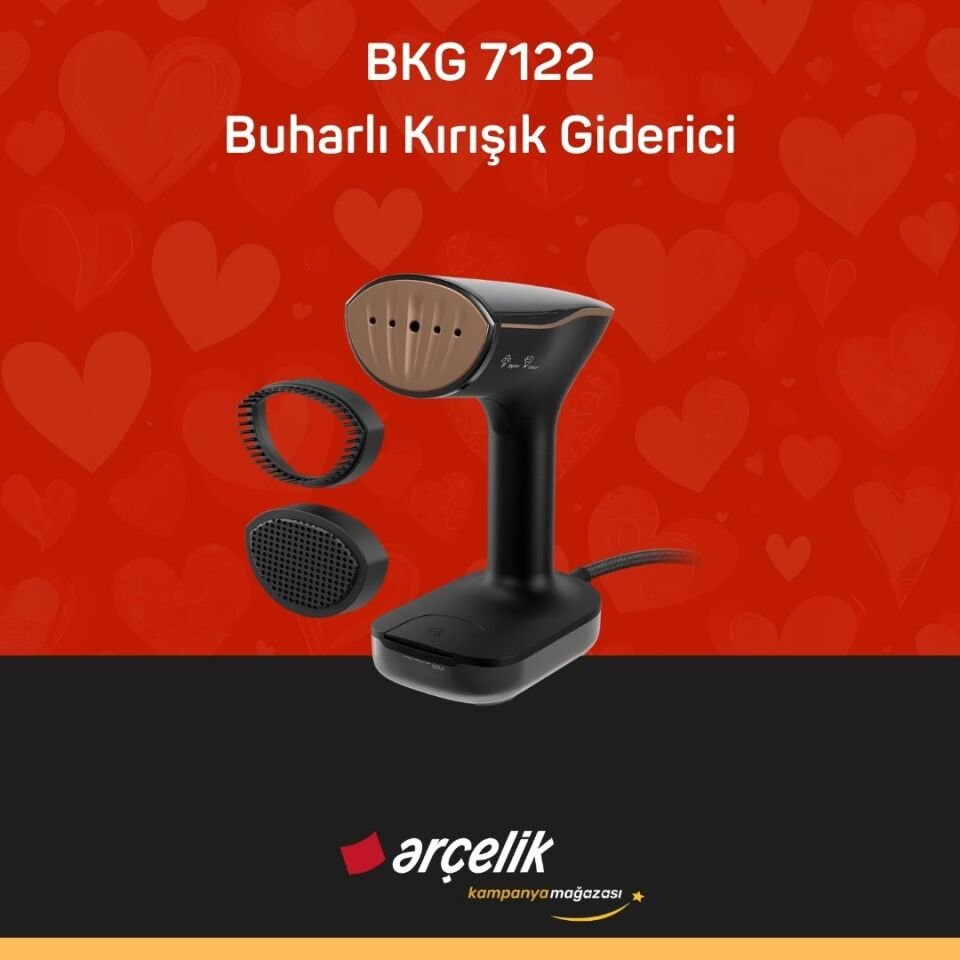 ARÇELİK BKG 7122 Buharlı Kırışık Giderici