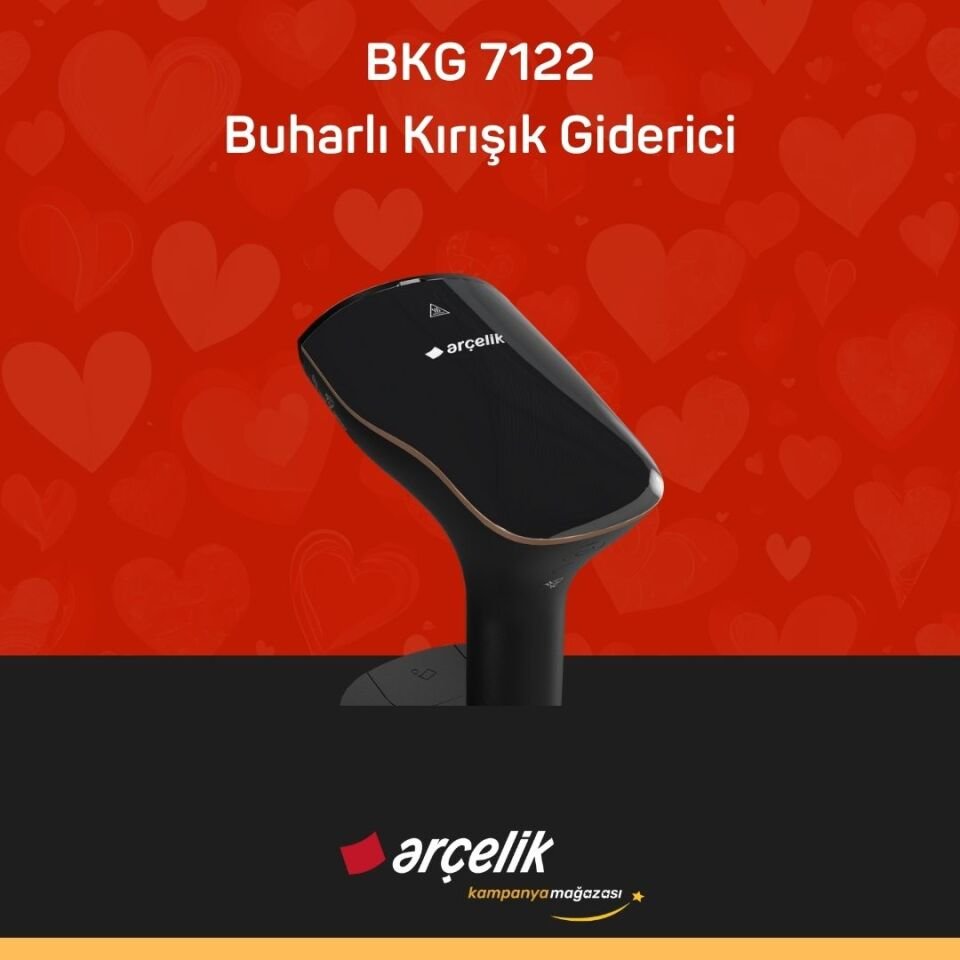ARÇELİK BKG 7122 Buharlı Kırışık Giderici