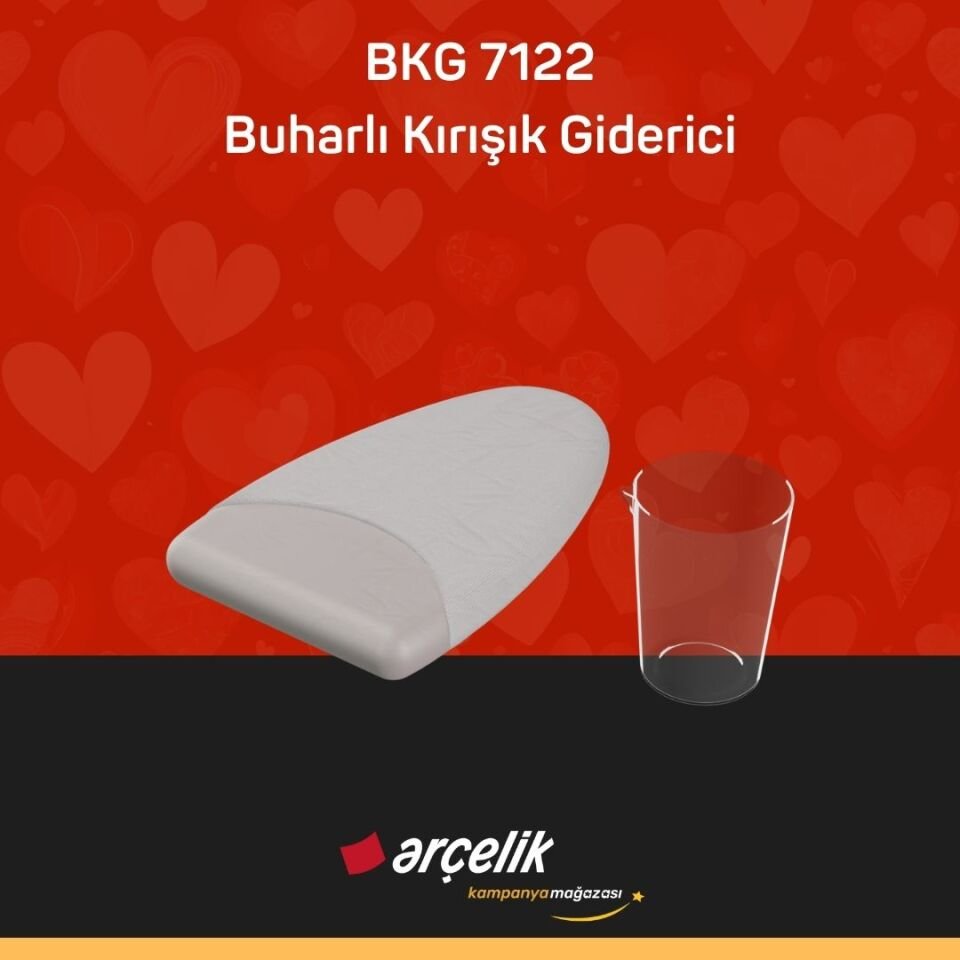 ARÇELİK BKG 7122 Buharlı Kırışık Giderici