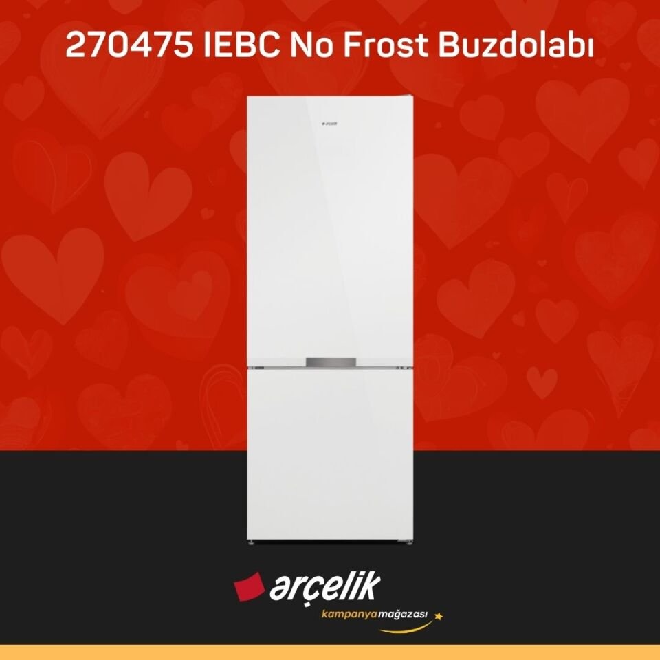 ARÇELİK 270475 IEBC Alttan Donduruculu Buzdolabı