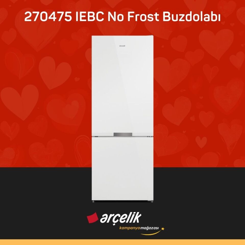 ARÇELİK 270475 IEBC Alttan Donduruculu Buzdolabı