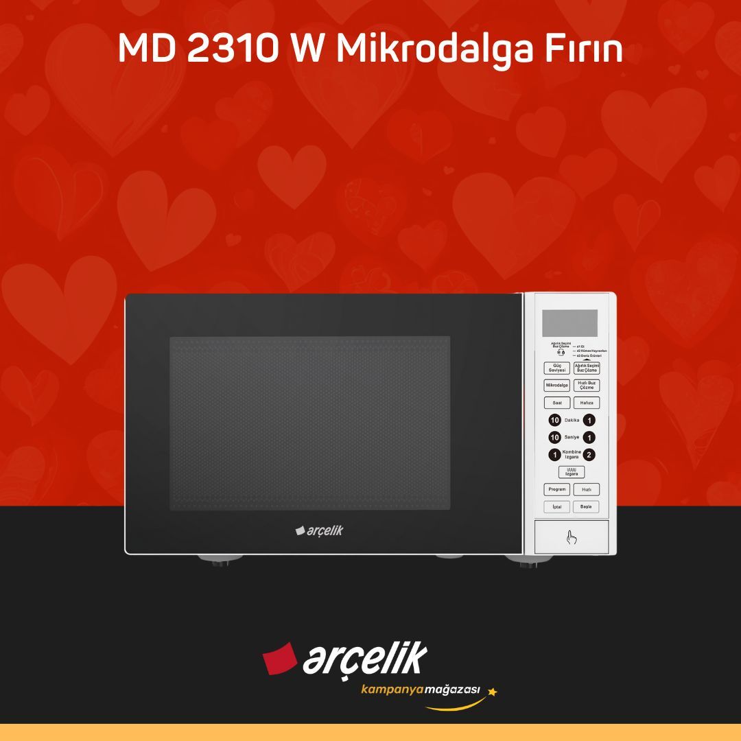 ARÇELİK MD 2310 W Mikrodalga Fırın