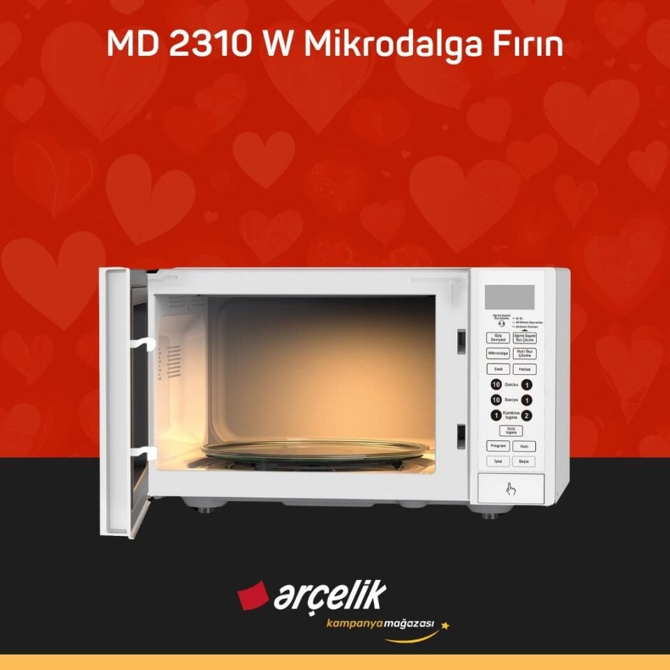 ARÇELİK MD 2310 W Mikrodalga Fırın