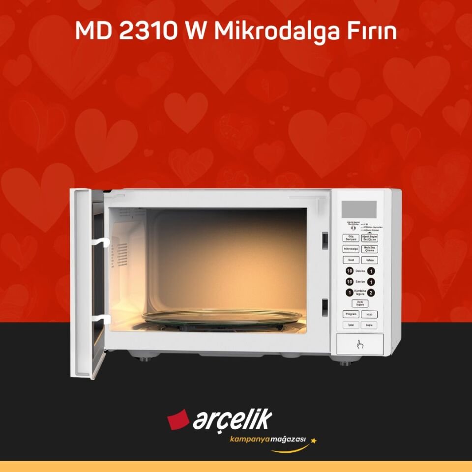 ARÇELİK MD 2310 W Mikrodalga Fırın