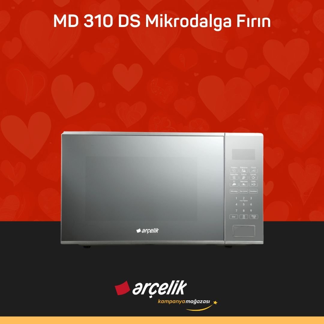 ARÇELİK MD 310 DS Mikrodalga Fırın