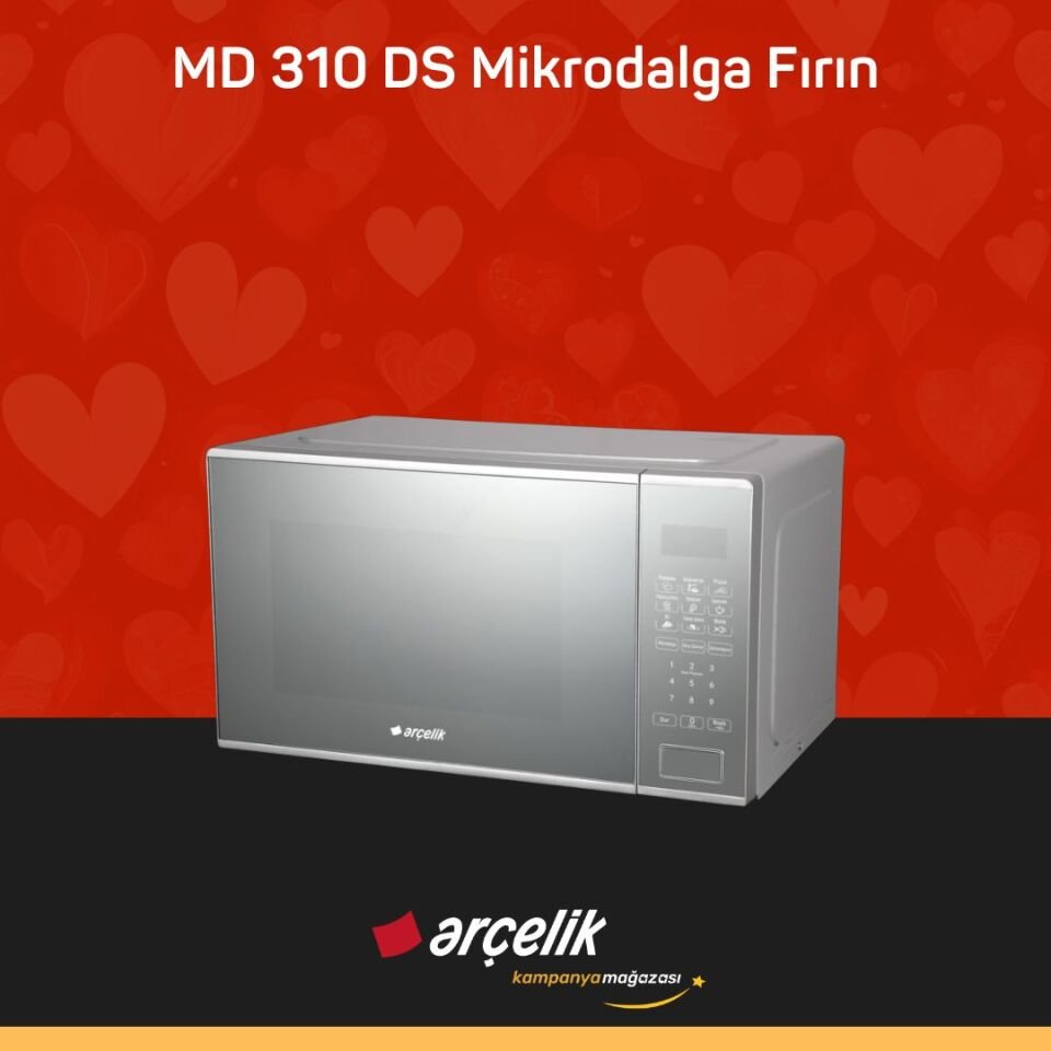 ARÇELİK MD 310 DS Mikrodalga Fırın