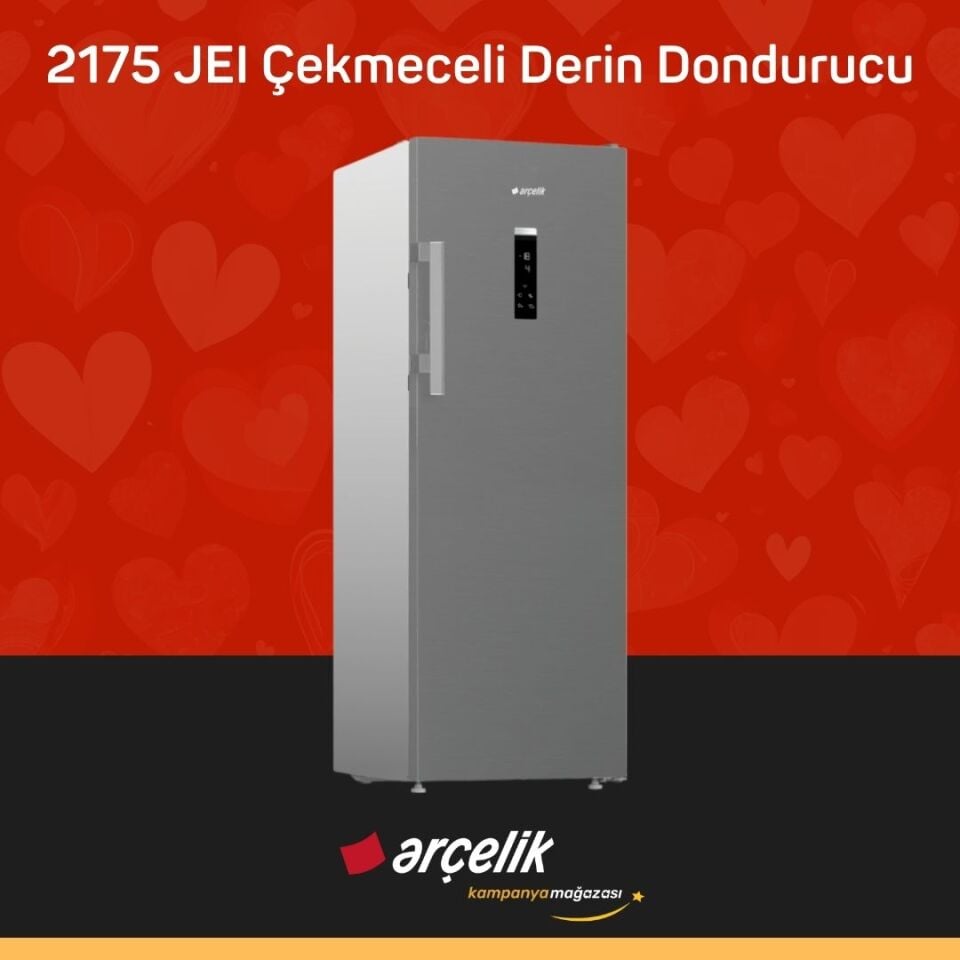 ARÇELİK 2175 JEI 7 Bölmeli Derin Dondurucu