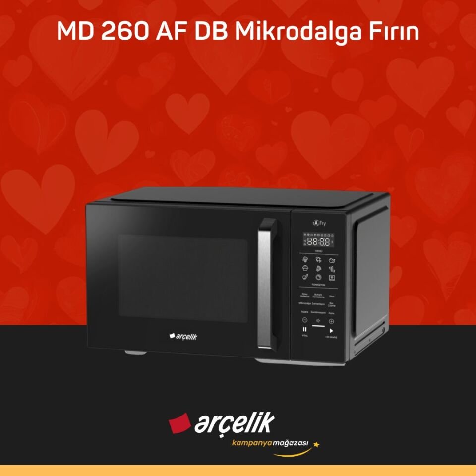 ARÇELİK MD 260 AF DB Mikrodalga Fırın