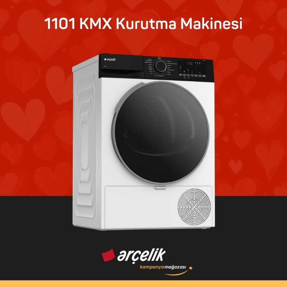 ARÇELİK 1101 KMX 11 Kg Kurutma Makinesi