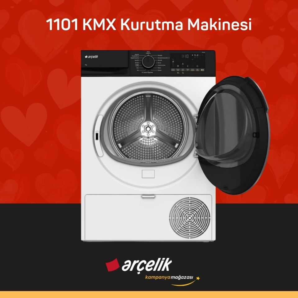 ARÇELİK 1101 KMX 11 Kg Kurutma Makinesi