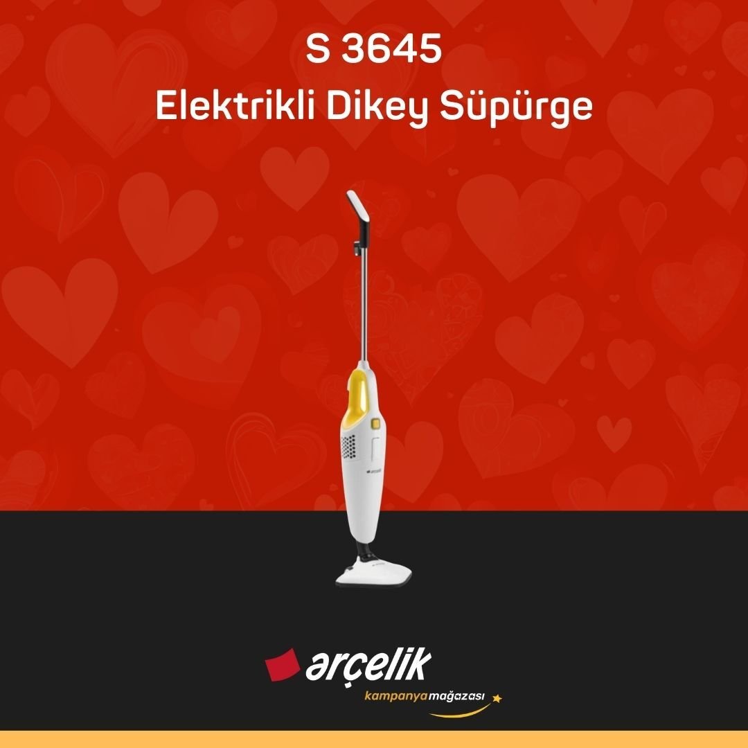 ARÇELİK S 3645 Kablolu Dikey Süpürge