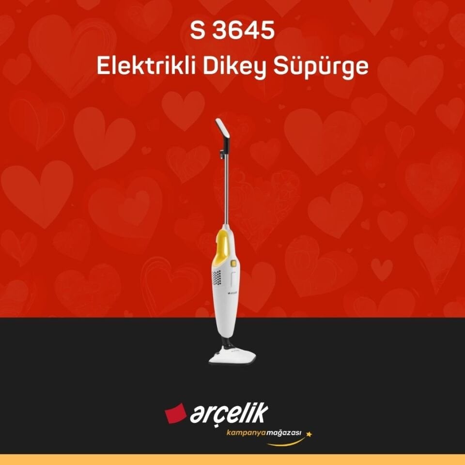 ARÇELİK S 3645 Kablolu Dikey Süpürge