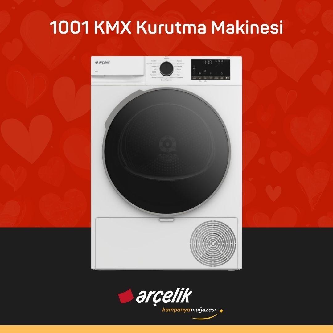 ARÇELİK 1001 KMX 10 Kg Kurutma Makinesi